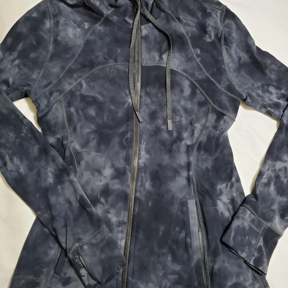 Lululemon Diamond Dye Hooded Define Jacket - size 10